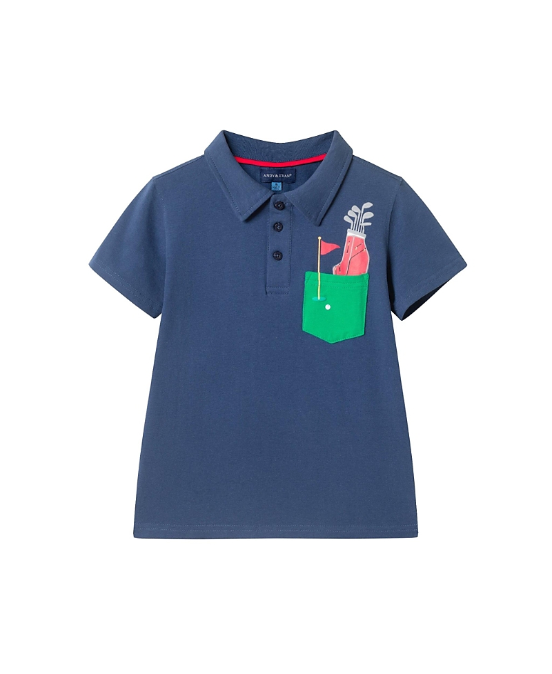Andy & Evan Boys' Pocket Polo Shirt - Little Kid