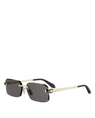 Serpenti Forever Rectangular Sunglasses, 58mm