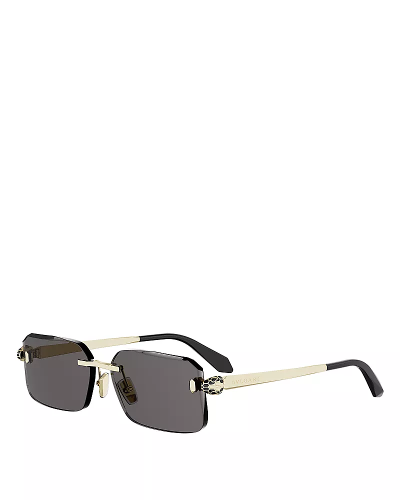 Bvlgari Serpenti Forever Rectangular Sunglasses, 58mm