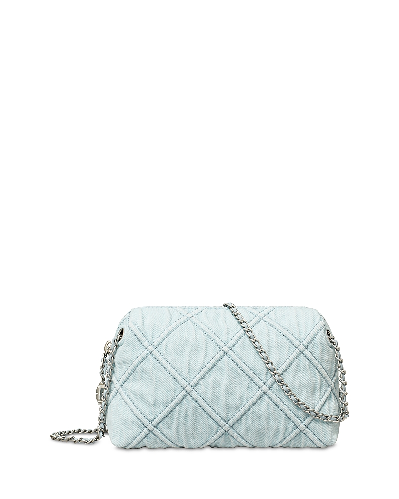 Tory Burch Fleming Denim Crossbody Bag