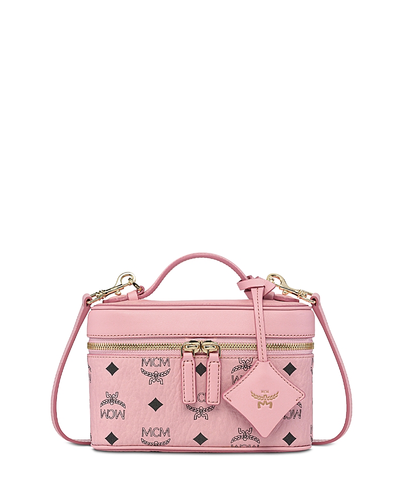 Mcm Aren Mini Visetos Crossbody Bag
