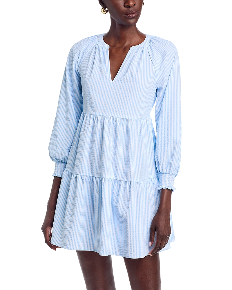 Vineyard Vines Tessa Harbor Tiered Mini Dress