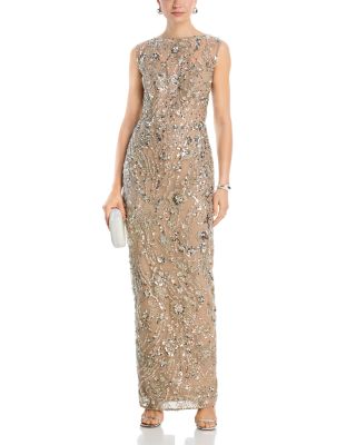 Violet Silver Maxi Dress