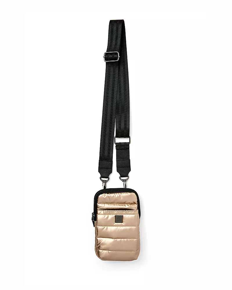 Think Royln Buzz Me Small Quilted Nylon Crossbody Bag