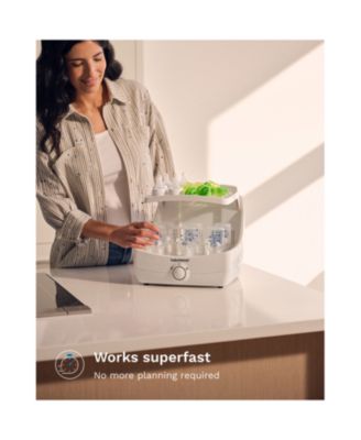 Superfast Baby Bottle Sterilizer And Dryer - Sterilizes & Dries In 10 Minutes