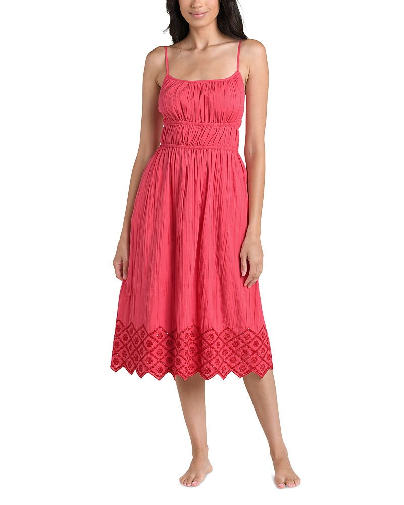 La Blanca Crinkle Collective Midi Dress Cover Up