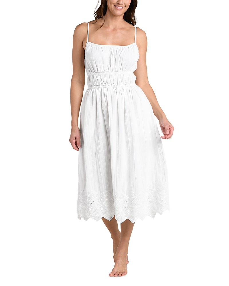 La Blanca Crinkle Collective Midi Dress Cover Up