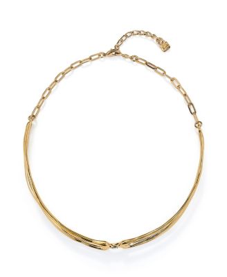  Choker Necklace With White Topaz