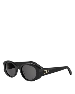 DiorGlow B3I Oval Sunglasses, 51mm