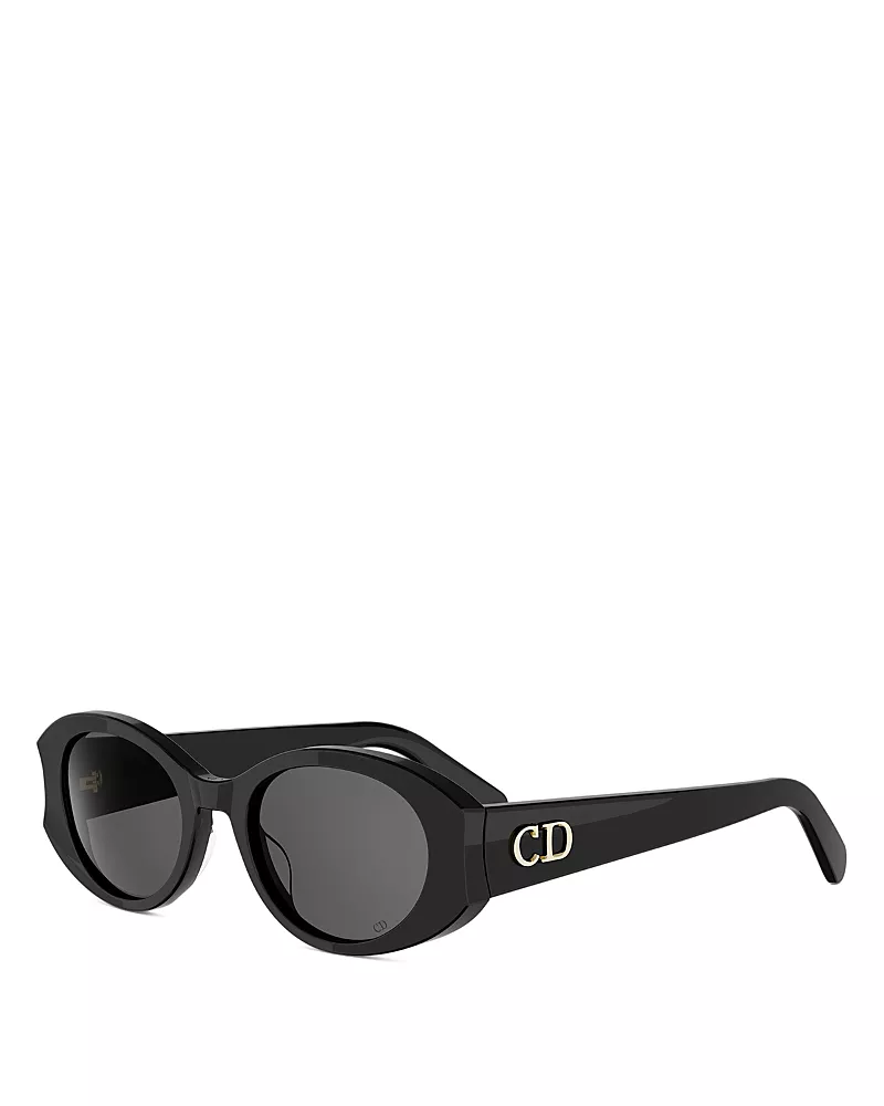 Dior DiorGlow B3I Oval Sunglasses, 51mm