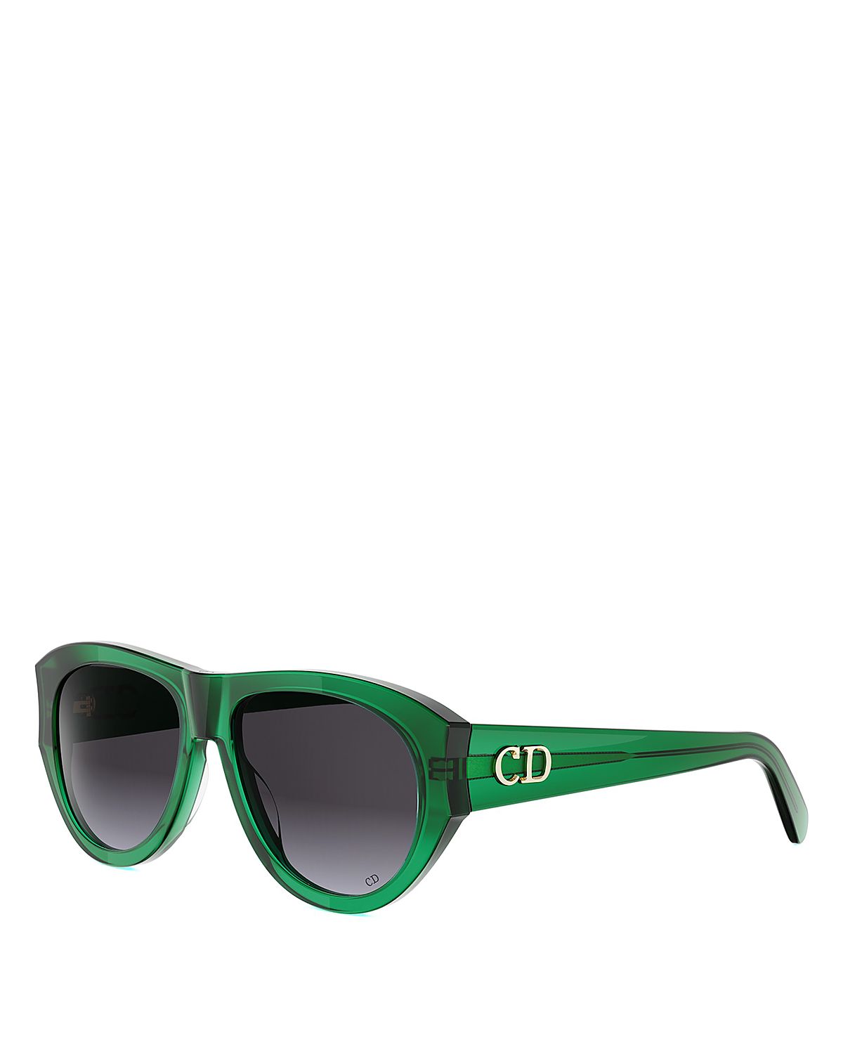 Dior DiorGlow A1I Pilot Sunglasses, 55mm