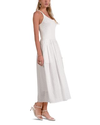 Mixed Media Maxi Dress