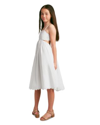 Girls' Zaria Poplin Midi Dress - Little Kid, Big Kid