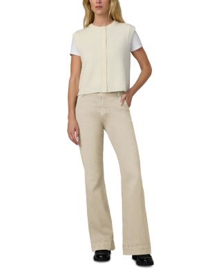 The Molly High Rise Trouser Jeans in Stone