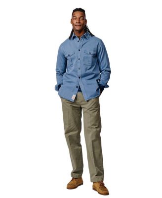  Long Sleeve Cole Twill Overshirt