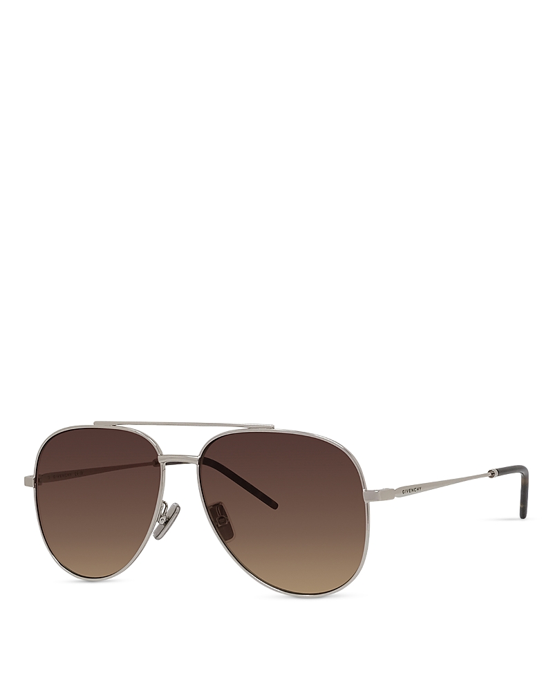 Givenchy City Pilot Sunglasses, 58mm