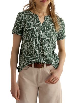  Waterflow Short Sleeve Top
