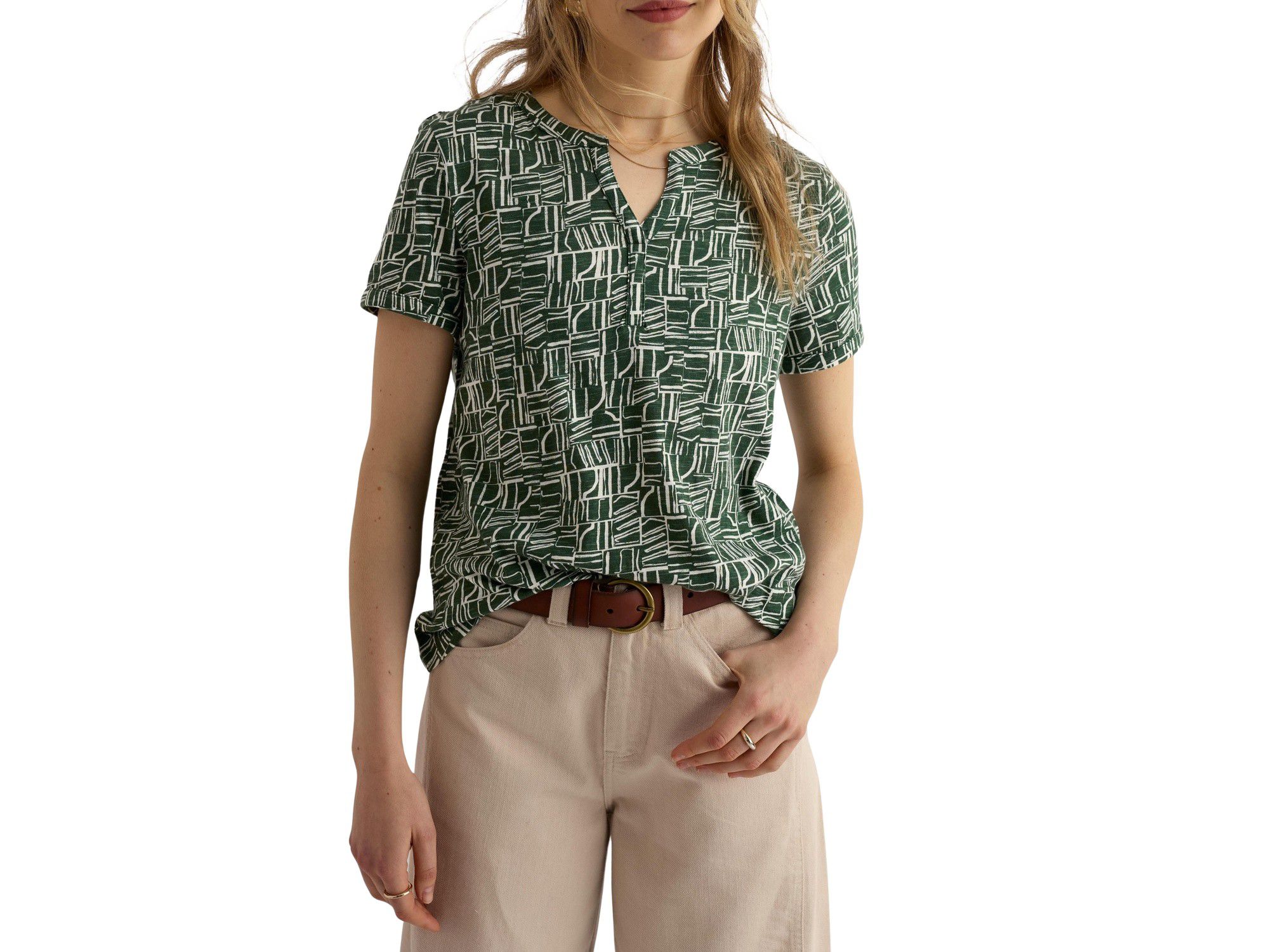 Waterflow Short Sleeve Top - Image 1