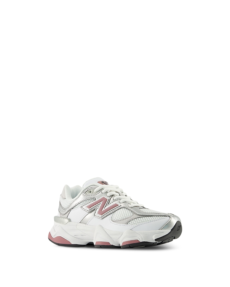 New Balance Girls' 9060 Lace Up Running Sneakers - Big Kid