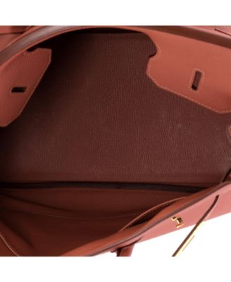 Birkin 35 Handbag Pink Togo with Gold Hardware