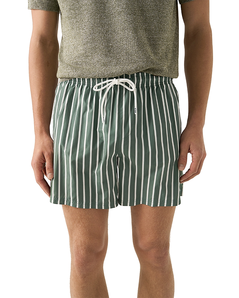 Eton Striped 5.4 Swim Shorts