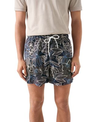 Floral 5.4" Swim Shorts