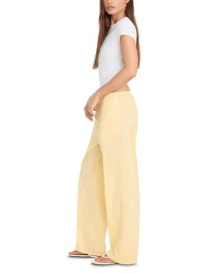 Poplin Pull On Pants