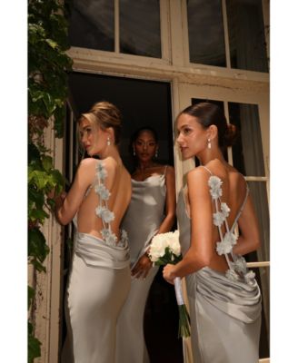  Down The Aisle Satin Gown