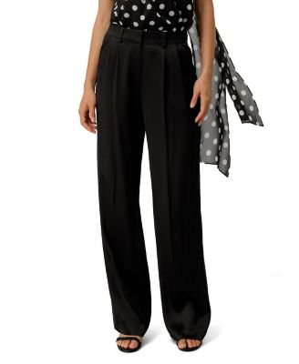  Double Faced Charmeuse Silk Straight Leg Pants