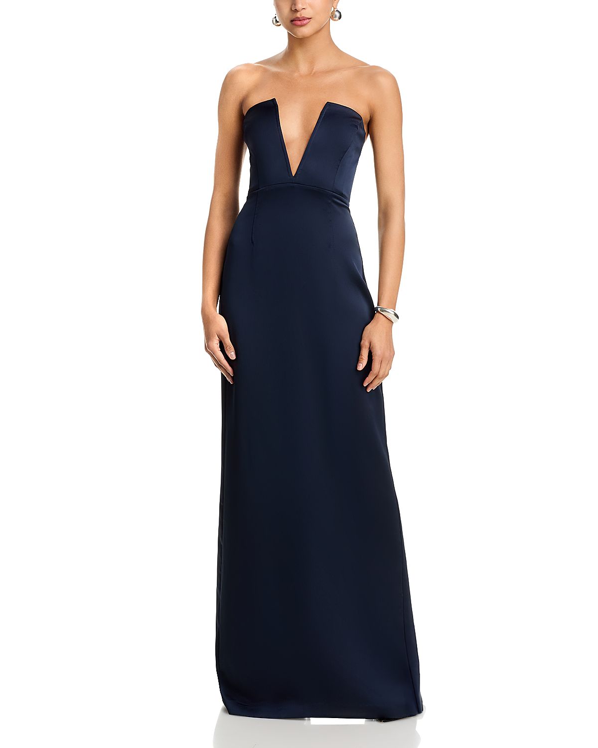 Ramy Brook Raquel V Neck Gown