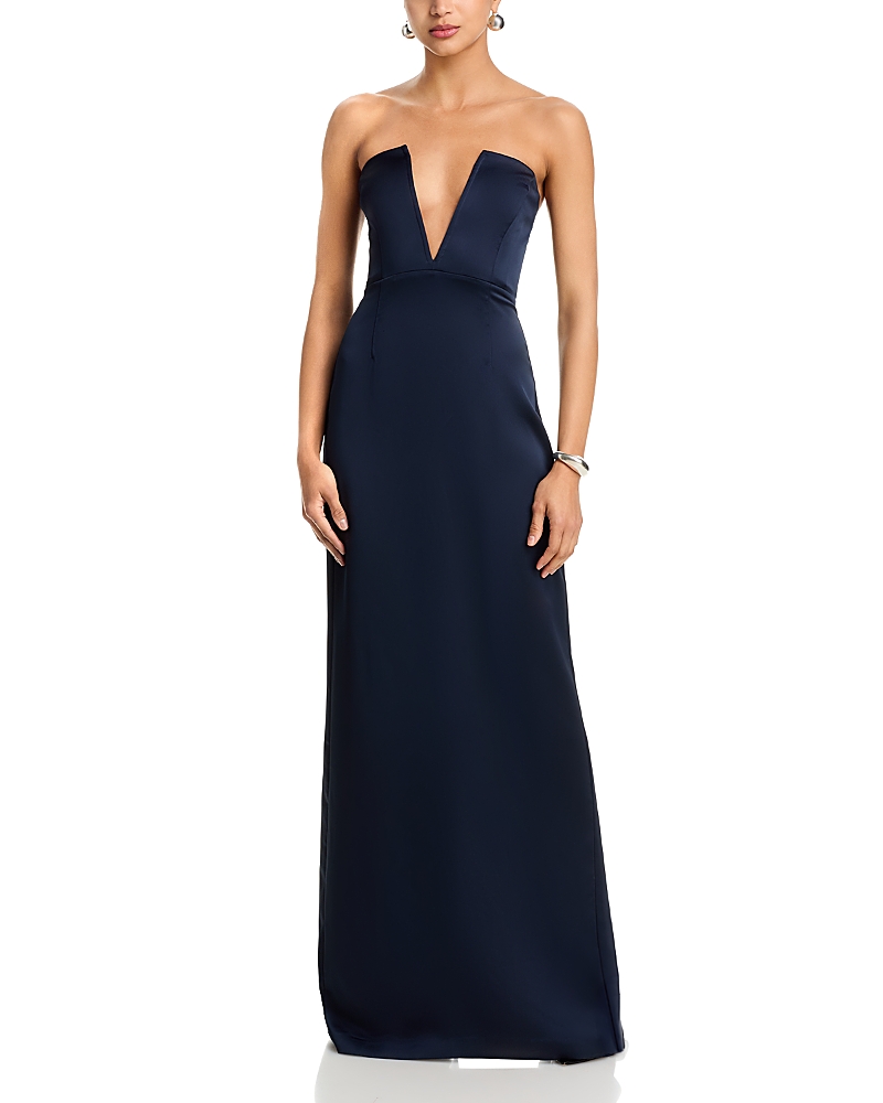 Ramy Brook Raquel V Neck Gown
