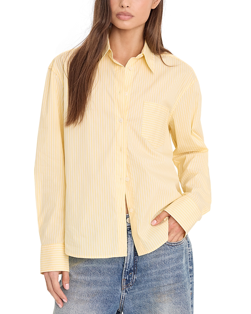 Good American Poplin Classic Boxy Shirt · M