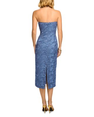 burgundy structured dress Mattea Slinky And Mesh Maxi With Scarf / | MESHKI COLOR:MOROCCAN BLUE and gracefully draped for SCV021021 The Boardroom Socks Guide