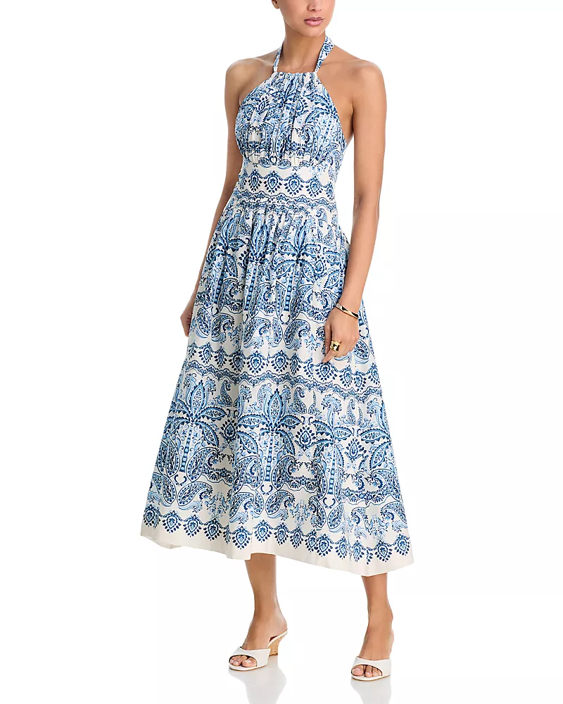 Cara Cara Denise Halter Midi Dress