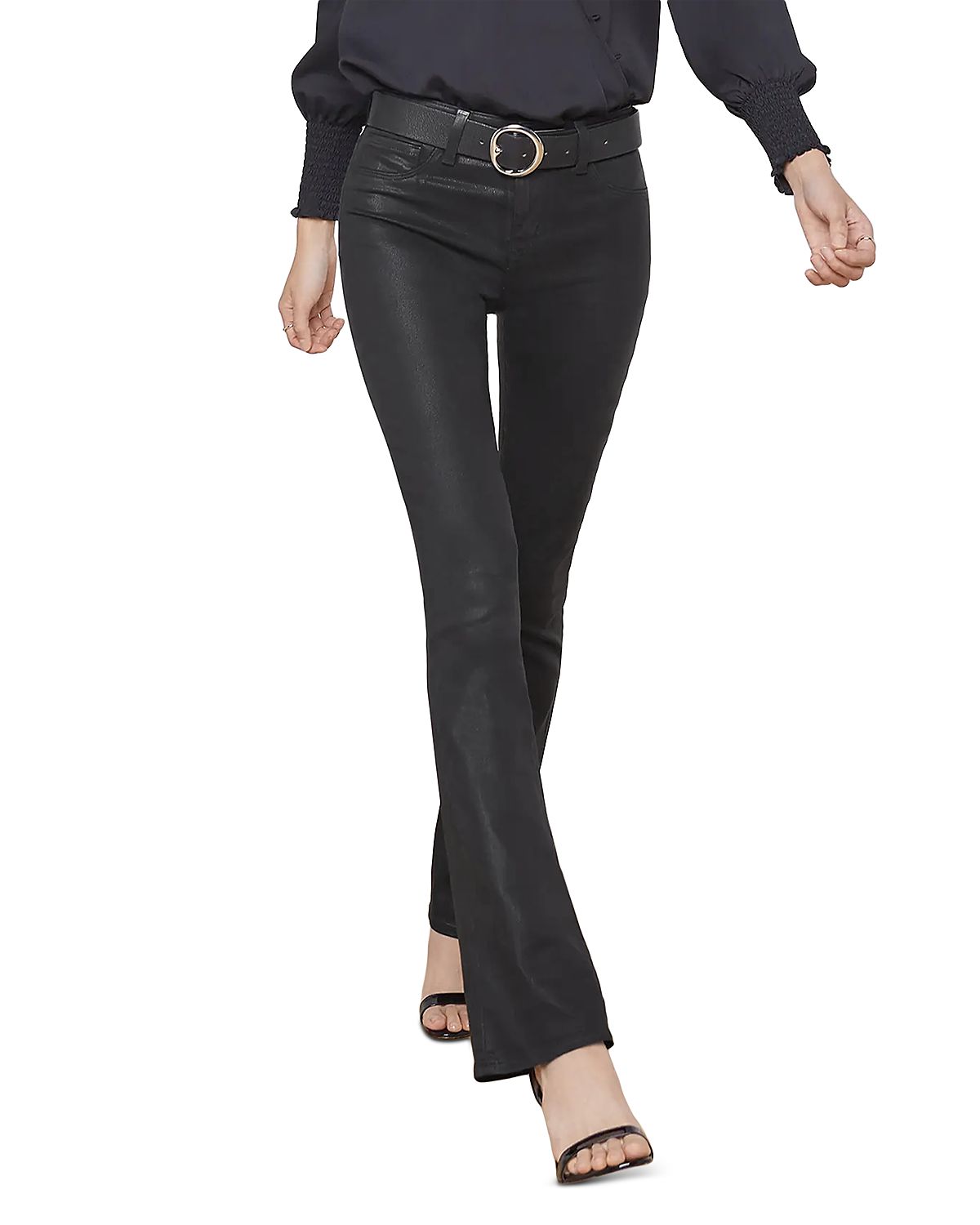 L'Agence Selma High Rise Sleek Baby Bootcut Jeans