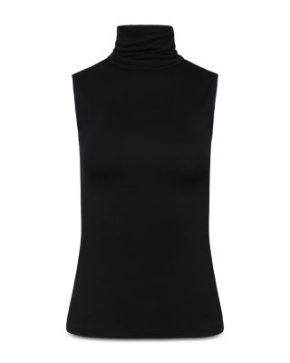 Ceci Sleeveless Turtleneck Top