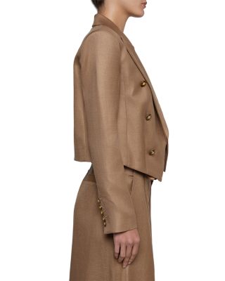 Lila Boxy Blazer & Lowen Paperbag Crop Pants