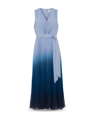 Mira Blue Ombr&eacute; Sleeveless Dress