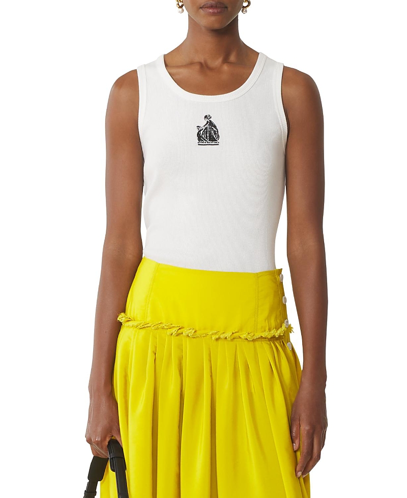 Lanvin Mother And Daughter Ribbed Tank Top