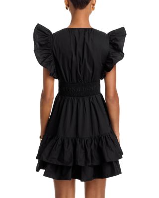 Flutter Sleeve Mini Dress - Exclusive