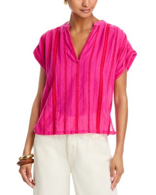 Tallulah Stripe Cap Sleeve Top