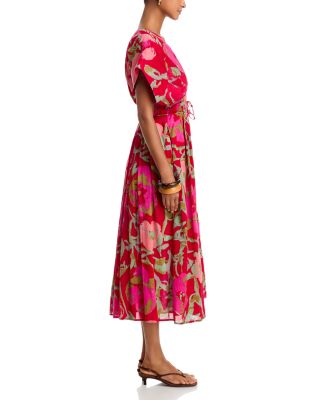 Leilani Floral Pleated Dress