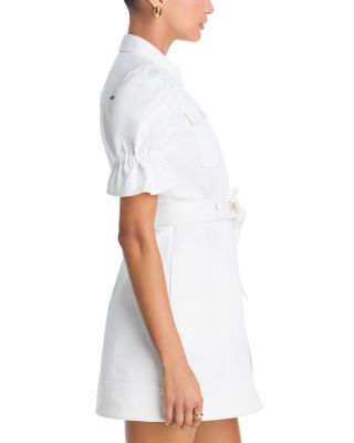 White Denim Holly Dress