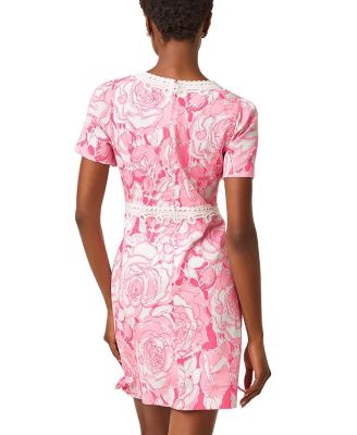 Evita Short Sleeve Shift Dress