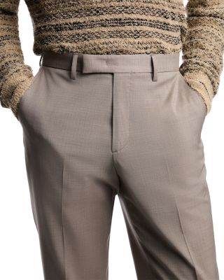 Regular Fit Tropical Weave Trousers