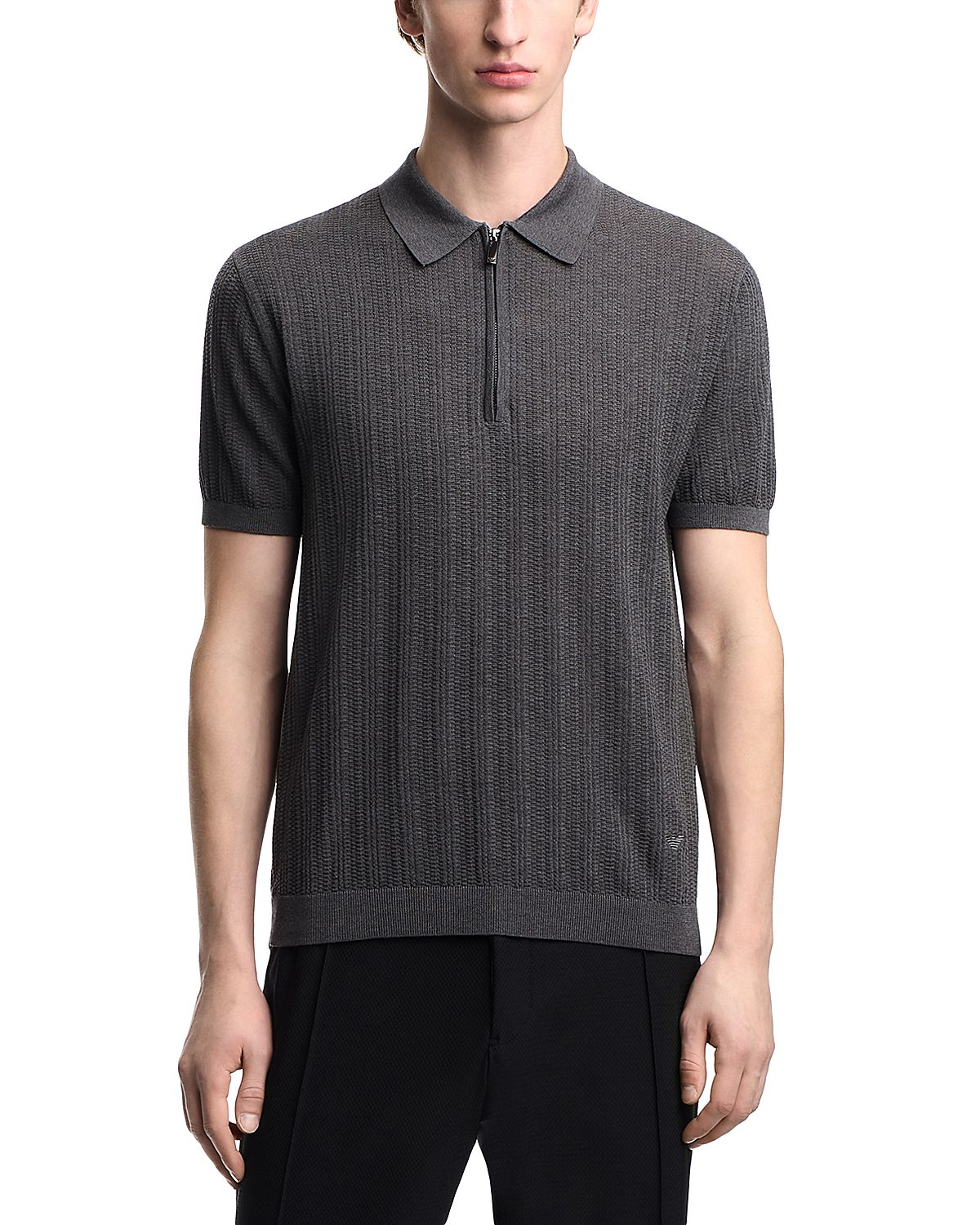 Emporio Armani Regular Fit Pullover Polo Shirt