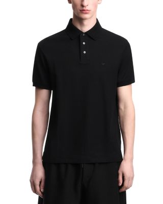 Regular Fit Cotton Pique Polo Shirt