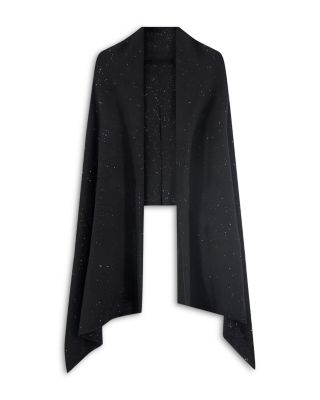 Oversize Cashmere Sequin Wrap