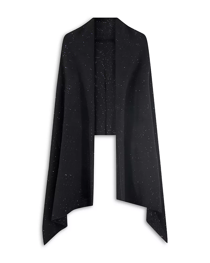 Sofia Cashmere Oversize Cashmere Sequin Wrap