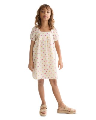 Girls' Printed Embroidered Dress - Little Kid, Big Kid